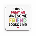 Funny Gift For Best Friend Coaster Best Friend Birthday Gift