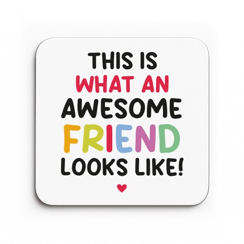 Funny Gift For Best Friend Coaster Best Friend Birthday Gift