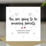 Pregnancy Card Personalised You Are Going To Be Amazing Parents
