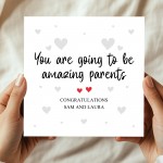 Pregnancy Card Personalised You Are Going To Be Amazing Parents