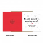 Pregnancy Card Personalised You Are Going To Be Amazing Parents