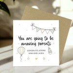 Personalised Pregnancy Card You Are Going To Be Amazing Parents
