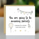 Personalised Pregnancy Card You Are Going To Be Amazing Parents