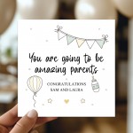 Personalised Pregnancy Card You Are Going To Be Amazing Parents