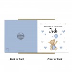 New Baby Card Welcome To The World Card Personalised