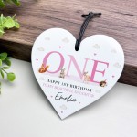 Happy 1st Birthday Gift For Daughter Granddaughter Niece Heart Happy 1st Birthday Gift For Daughter Granddaughter Niece Heart