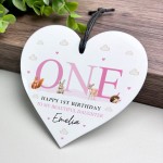 Happy 1st Birthday Gift For Daughter Granddaughter Niece Heart Happy 1st Birthday Gift For Daughter Granddaughter Niece Heart