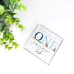 Happy 1st Birthday Gift For Son Acrylic Plaque First Birthday