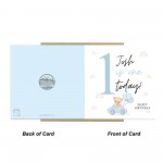 Personalised ONE TODAY 1st Birthday Card Son Grandson Nephew