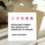 Funny Birthday Card For Fiance With Kraft Envelope Fiance Card
