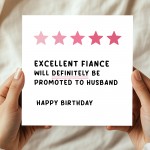 Funny Birthday Card For Fiance With Kraft Envelope Fiance Card