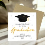 Congratulations On Your Graduation Card With Kraft Envelope