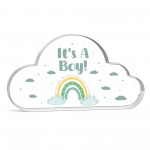 It's A Boy Gender Reveal Plaque Keepsake Nursery Decor Gifts