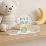 It's A Boy Gender Reveal Plaque Keepsake Nursery Decor Gifts