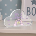It's A Girl Gender Reveal Plaque Keepsake Nursery Decor Gifts 