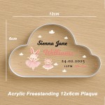 Gift For Daughter Niece Granddaughter Baby Girl Cloud Plaque