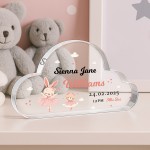 Gift For Daughter Niece Granddaughter Baby Girl Cloud Plaque
