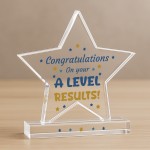A Level Results Congratulations Plaque Passed Exams Gifts