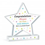 Personalised GCSEs Results Congratulations Plaque Award Passed