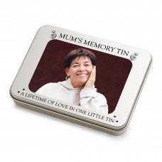 Personalised Mum Memory Tin Keepsake Bereavement Gifts for Loss 