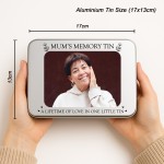 Personalised Mum Memory Tin Keepsake Bereavement Gifts for Loss 
