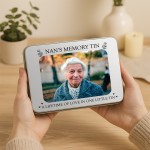 Personalised Nan Memory Tin Keepsake Bereavement Gifts for Loss 