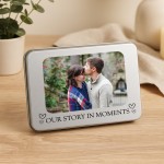 Personalised Couple Gift Photo Tin Gift Anniversary Present Personalised Couple Gift Photo Tin Gift Anniversary Present