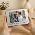 Personalised Couple Gift Photo Tin Gift Anniversary Present Personalised Couple Gift Photo Tin Gift Anniversary Present