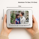 Personalised Couple Gift Photo Tin Gift Anniversary Present Personalised Couple Gift Photo Tin Gift Anniversary Present