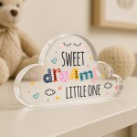 Baby Girl Nursery Sign Baby Shower Gift Sweet Dreams Plaque