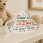 Gift For Baby Girl Baby Shower Gift Loved You Are Cloud