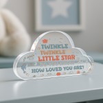 Gift For Baby Girl Baby Shower Gift Loved You Are Cloud