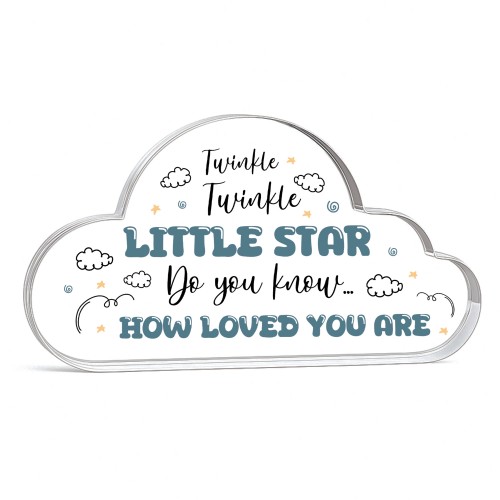 Gift For Baby Boy Baby Girl Baby Shower Gift Loved You Are Cloud