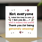 Thank You Cards For Men Women Thank You For Being Amazing