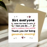 Thank You Cards For Men Women Thank You For Being Amazing