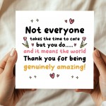 Thank You Cards For Men Women Thank You For Being Amazing
