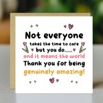 Thank You Cards For Men Women Thank You For Being Amazing