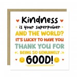 Thank You Card For Best Friend Colleague Volunteer Friend