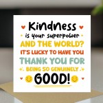 Thank You Card For Best Friend Colleague Volunteer Friend