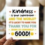 Thank You Card For Best Friend Colleague Volunteer Friend
