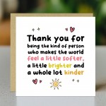 Special Card For Teacher Volunteer Assistant Mentor Tutor