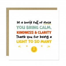 Cute Cards For Teacher Volunteer Teaching Assistant Mentor Tutor