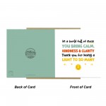 Cute Cards For Teacher Volunteer Teaching Assistant Mentor Tutor