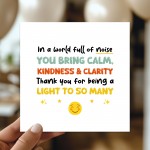 Cute Cards For Teacher Volunteer Teaching Assistant Mentor Tutor