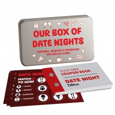 Date Night Tin For Couple Husband Wife Anniversary Gifts