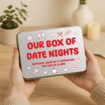 Date Night Tin For Couple Husband Wife Anniversary Gifts