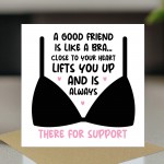 Funny Card For Best Friend Christmas Birthday Kraft Envelope