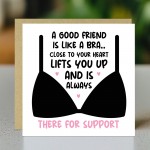 Funny Card For Best Friend Christmas Birthday Kraft Envelope