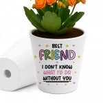 Bestie Gifts for Women Plant Pot Friendship Keepsake Friendship Bestie Gifts for Women Plant Pot Friendship Keepsake Friendship