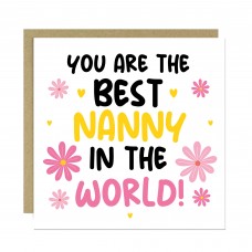 Card For Nanny Birthday Christmas Nanny Card From Grandchildren